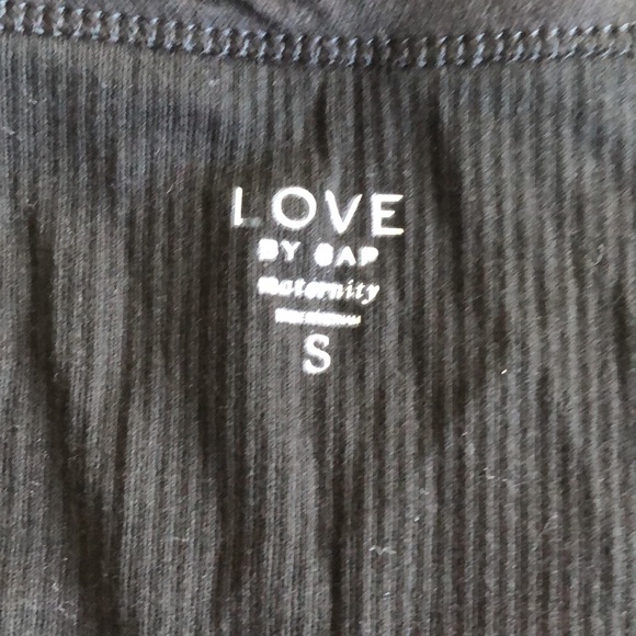 NWT Gap maternity black tank sz small - Picture 2 of 5